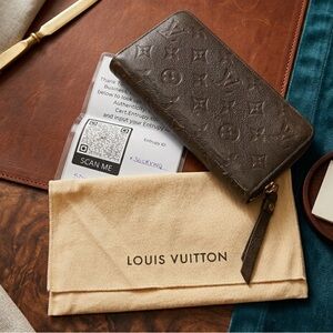 Louis Vuitton Empriente Zippy Wallet with Certificate of Authenticity!